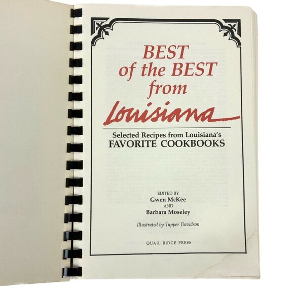 Best Of The Best From Louisiana Cookbook Spiral Bound 1984 Quail Ridge Press - Picture 4 of 12